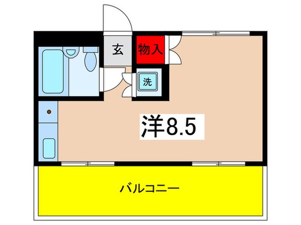 レナジア東百合丘の物件間取画像